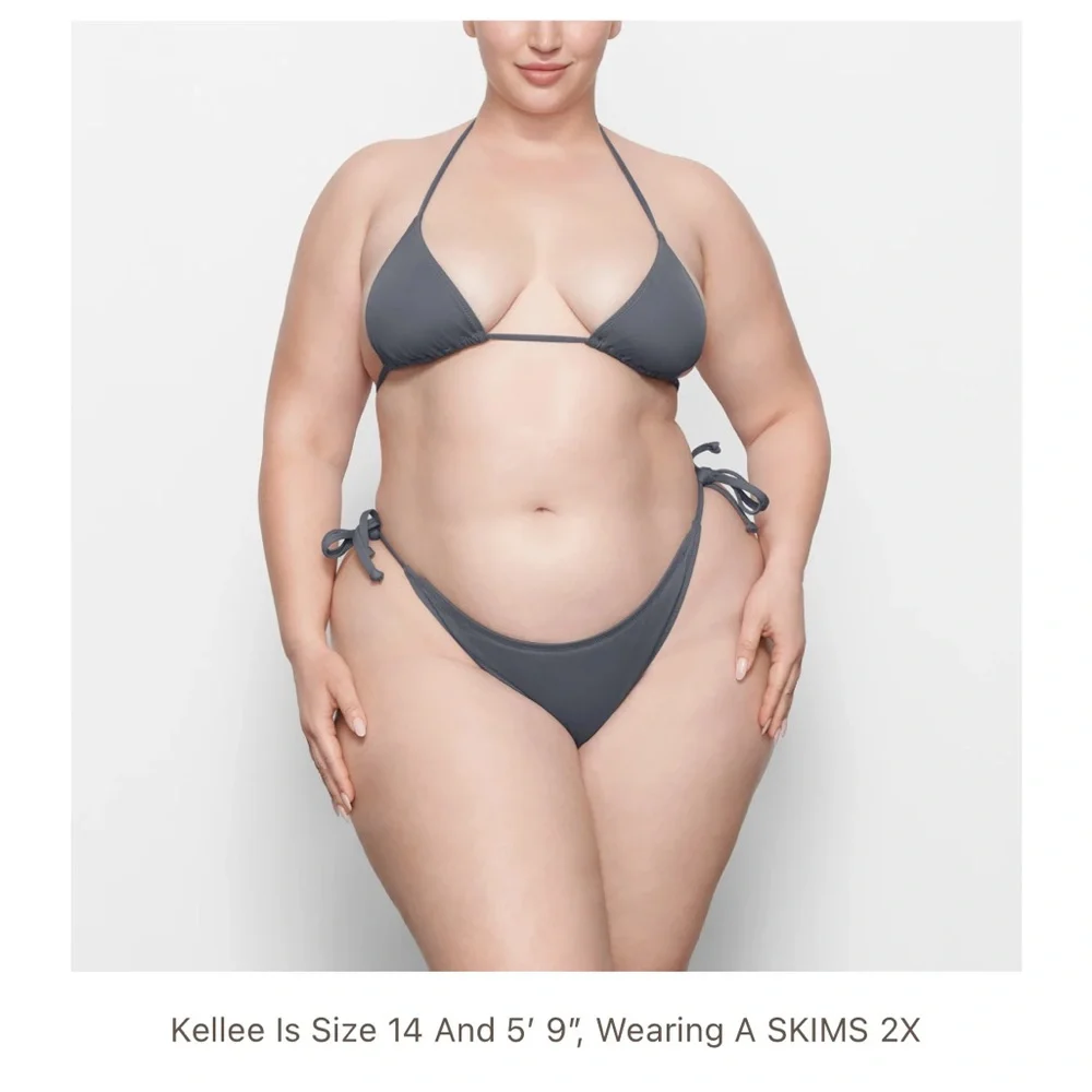 SKIMS Dipped Tie Bottoms Black